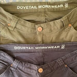 3 pairs beautiful rugged Dovetail Workwear Pants